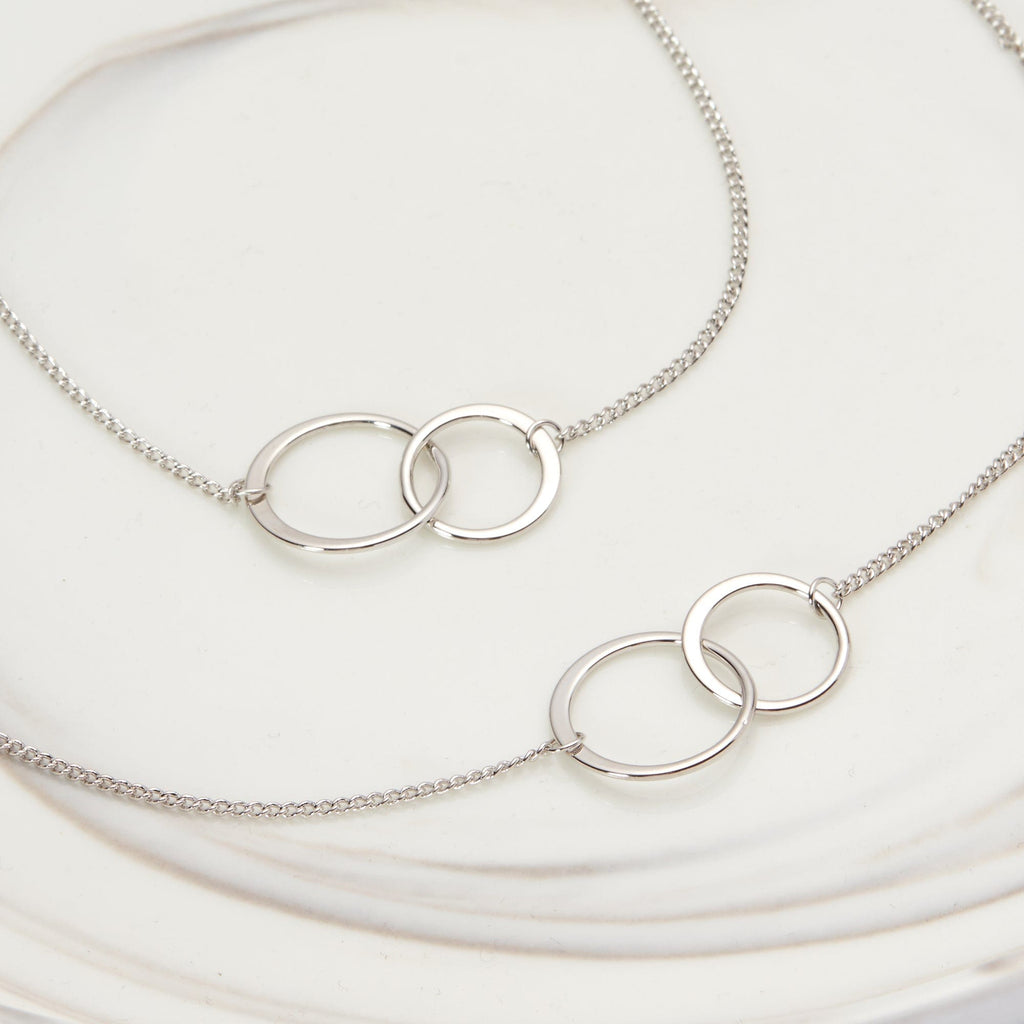 Soul Sisters Double Circles Necklace Set