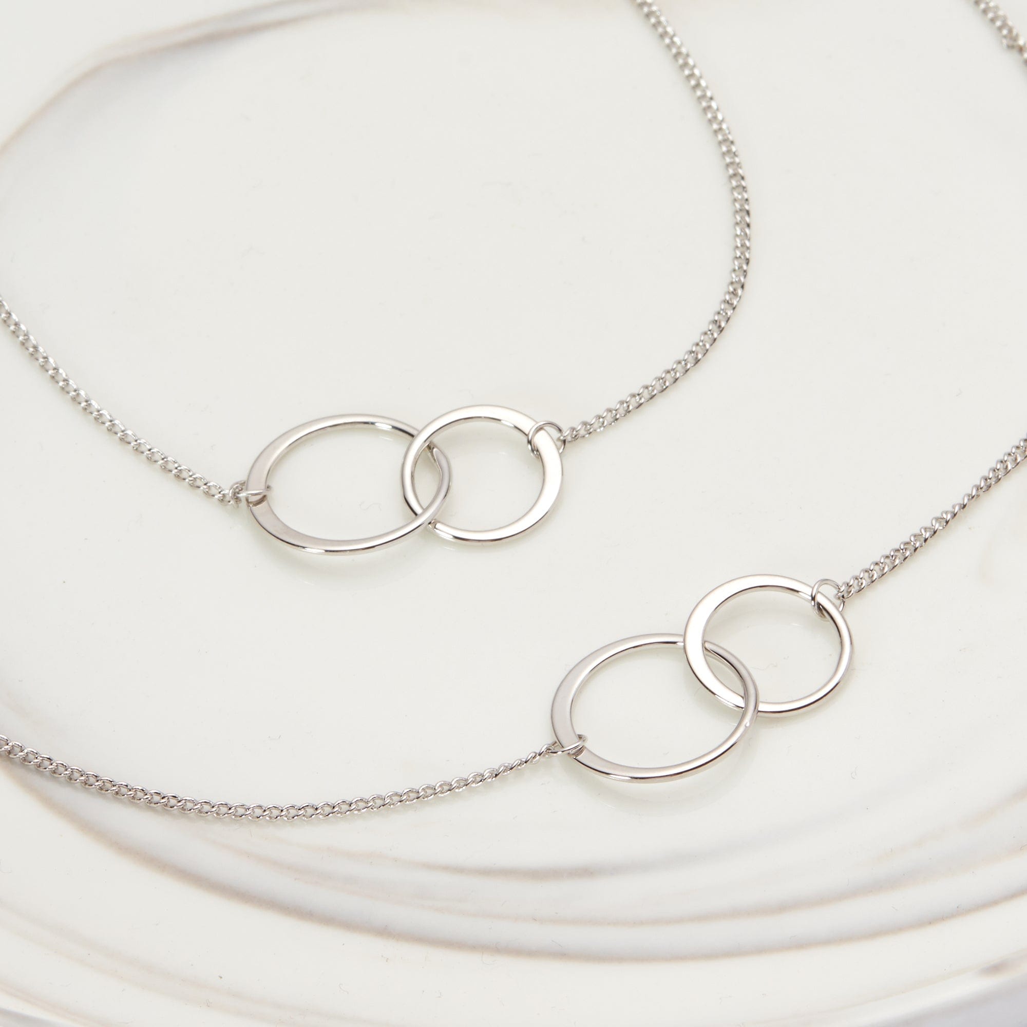 Soul Sisters Double Circles Necklace Set