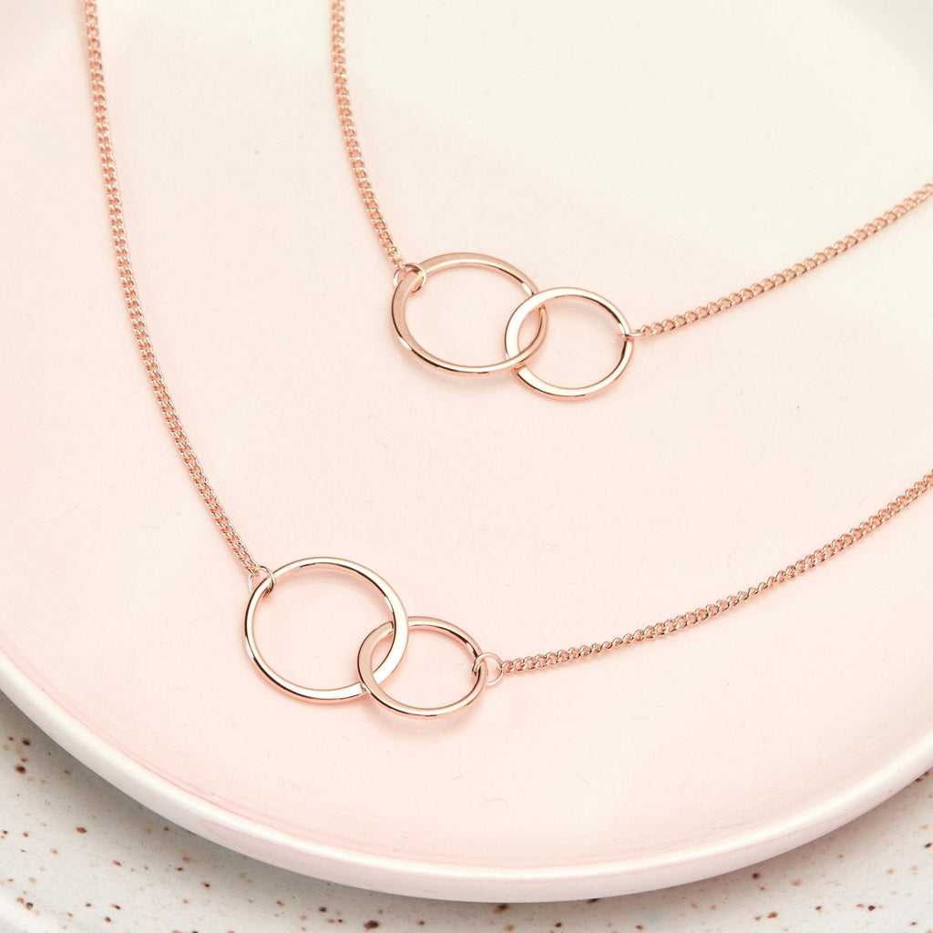 Soul Sisters Double Circles Necklace Set