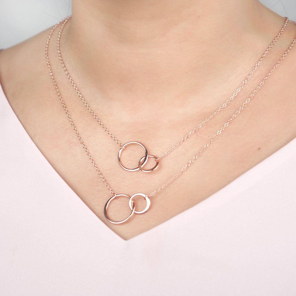 Soul Sisters Double Circles Necklace Set