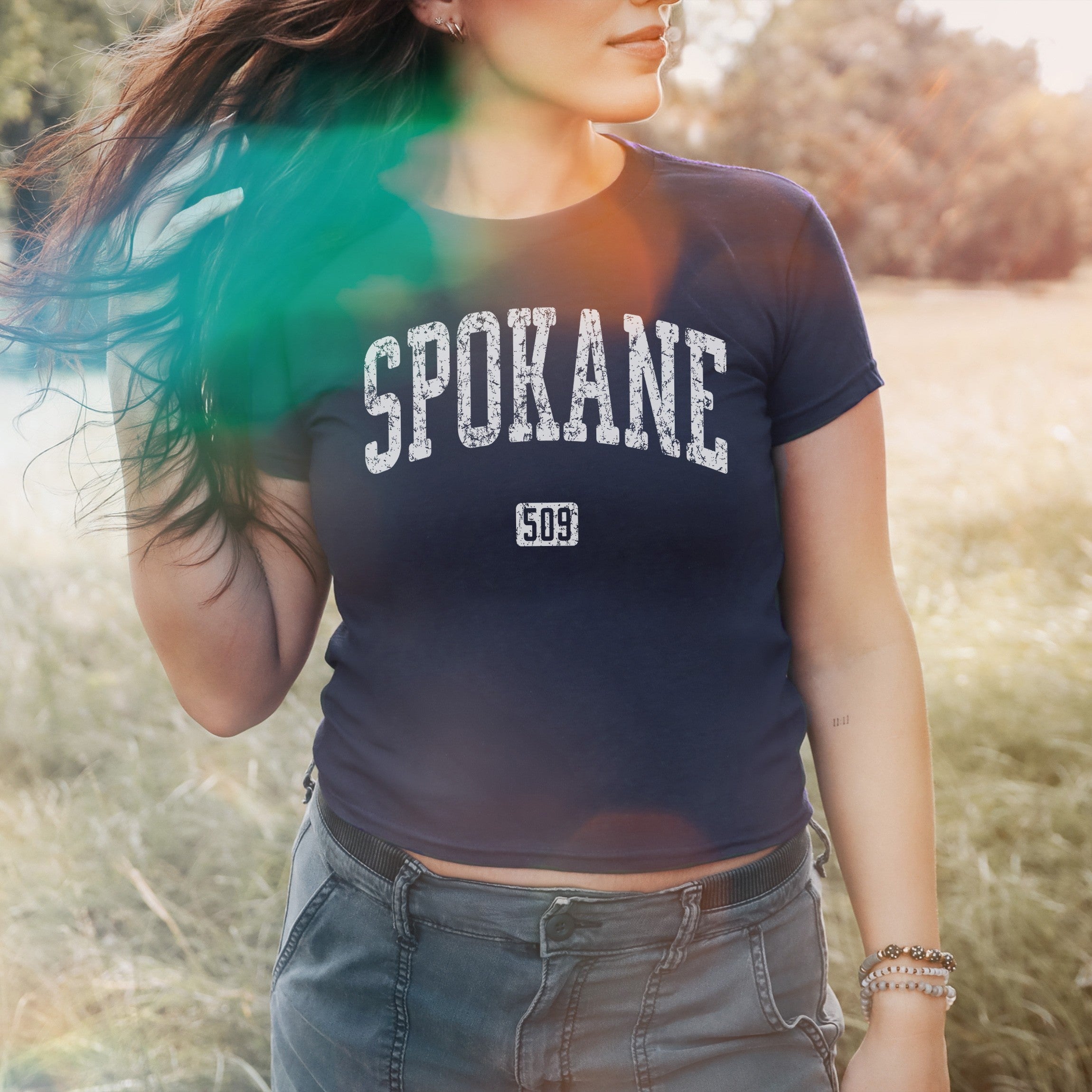 Spokane 509 Women's Baby Tee