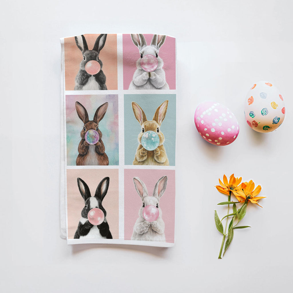 Bunny Bubbles Towel