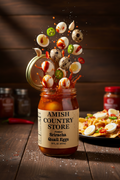 Sriracha Quail Eggs | Spicy Pickled Protein Snack | 16 oz