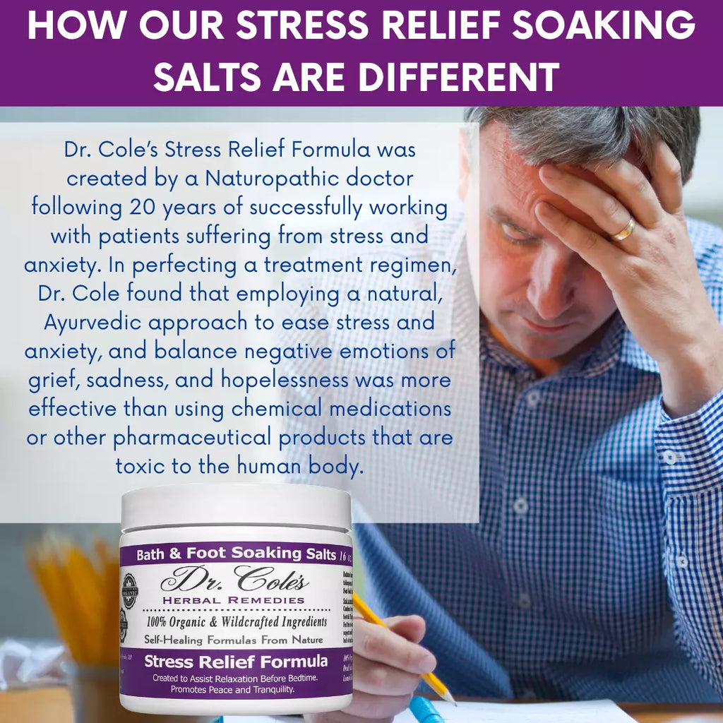 31 - Dr. Cole's Stress Relief Soaking Salts