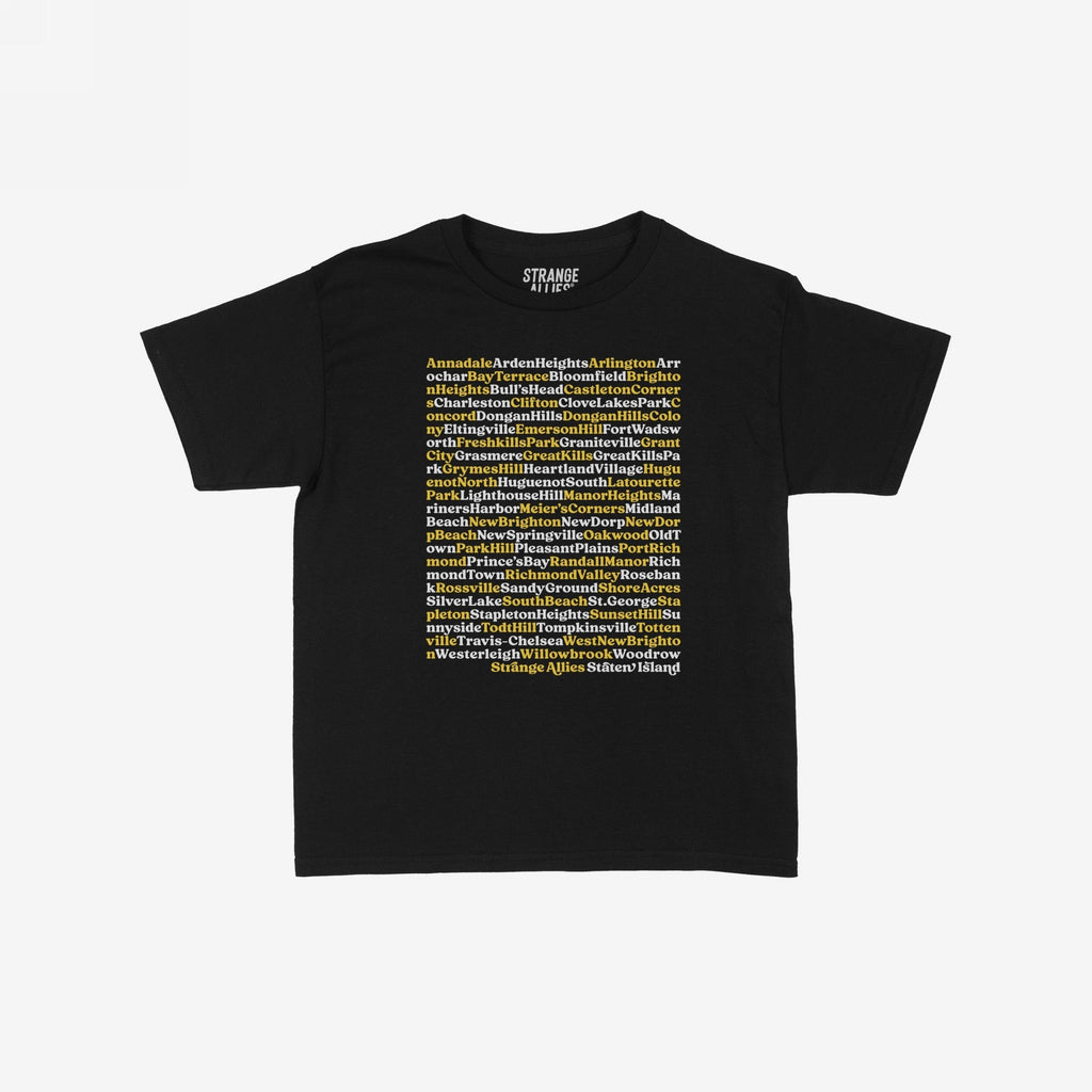 Staten Island Neighborhoods Women's Baby Tee