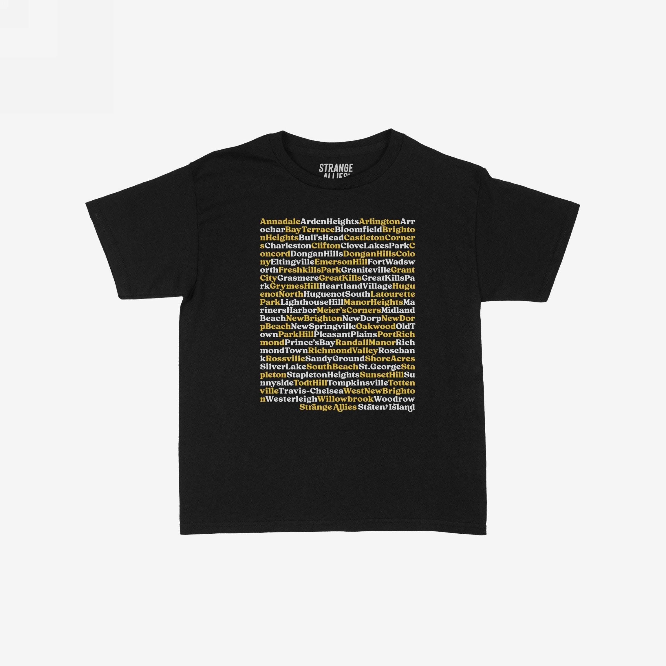 Staten Island Neighborhoods Women's Baby Tee