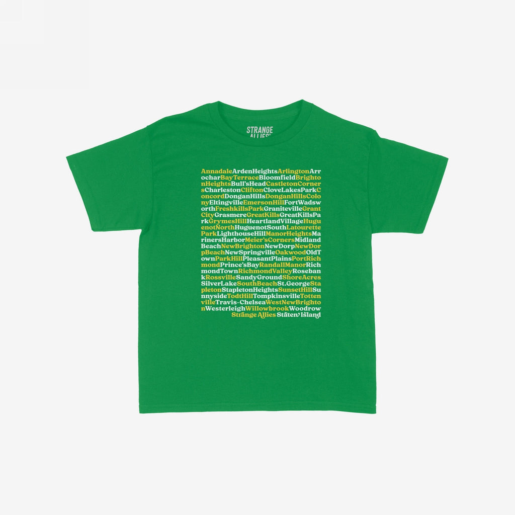 Staten Island Neighborhoods Women's Baby Tee