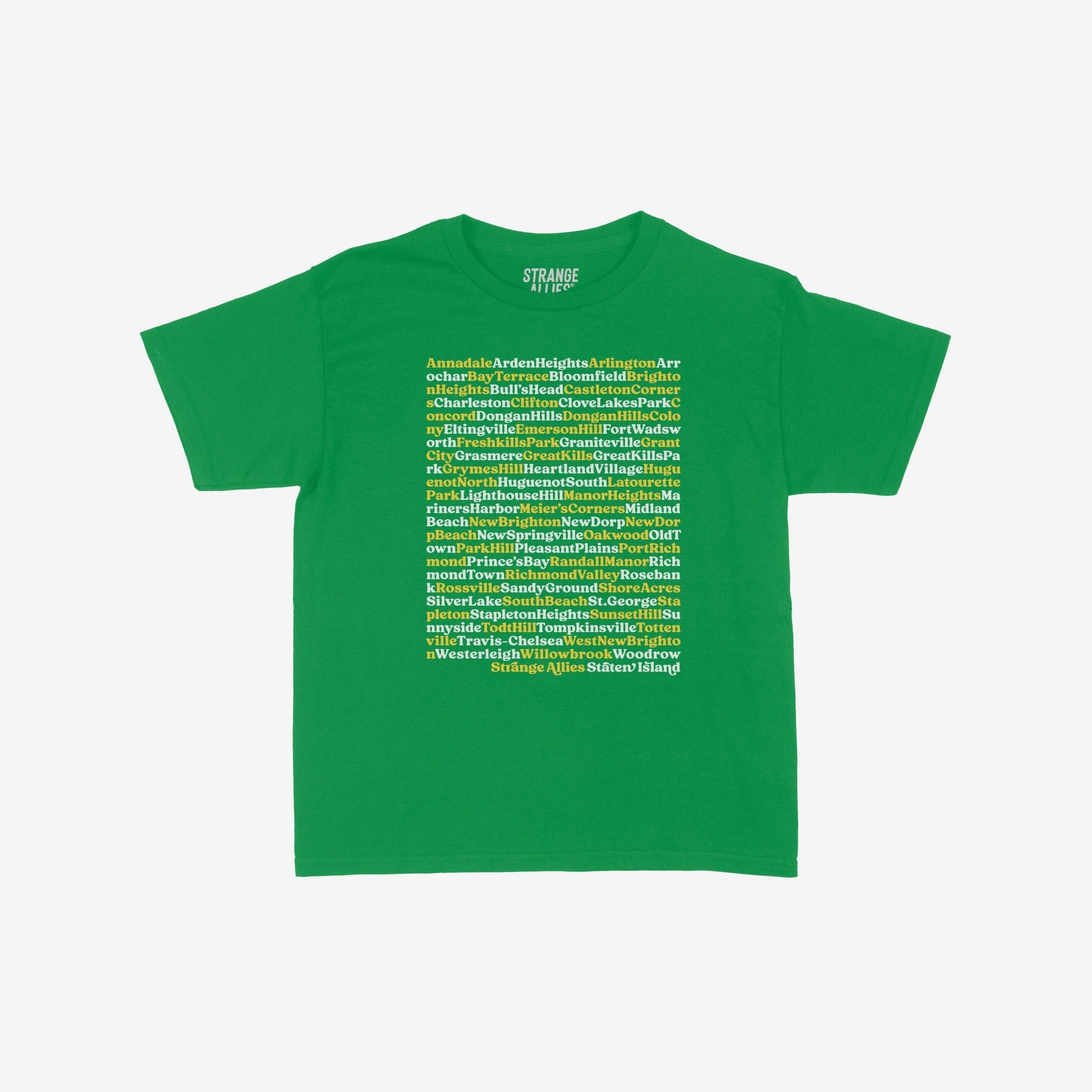Staten Island Neighborhoods Women's Baby Tee