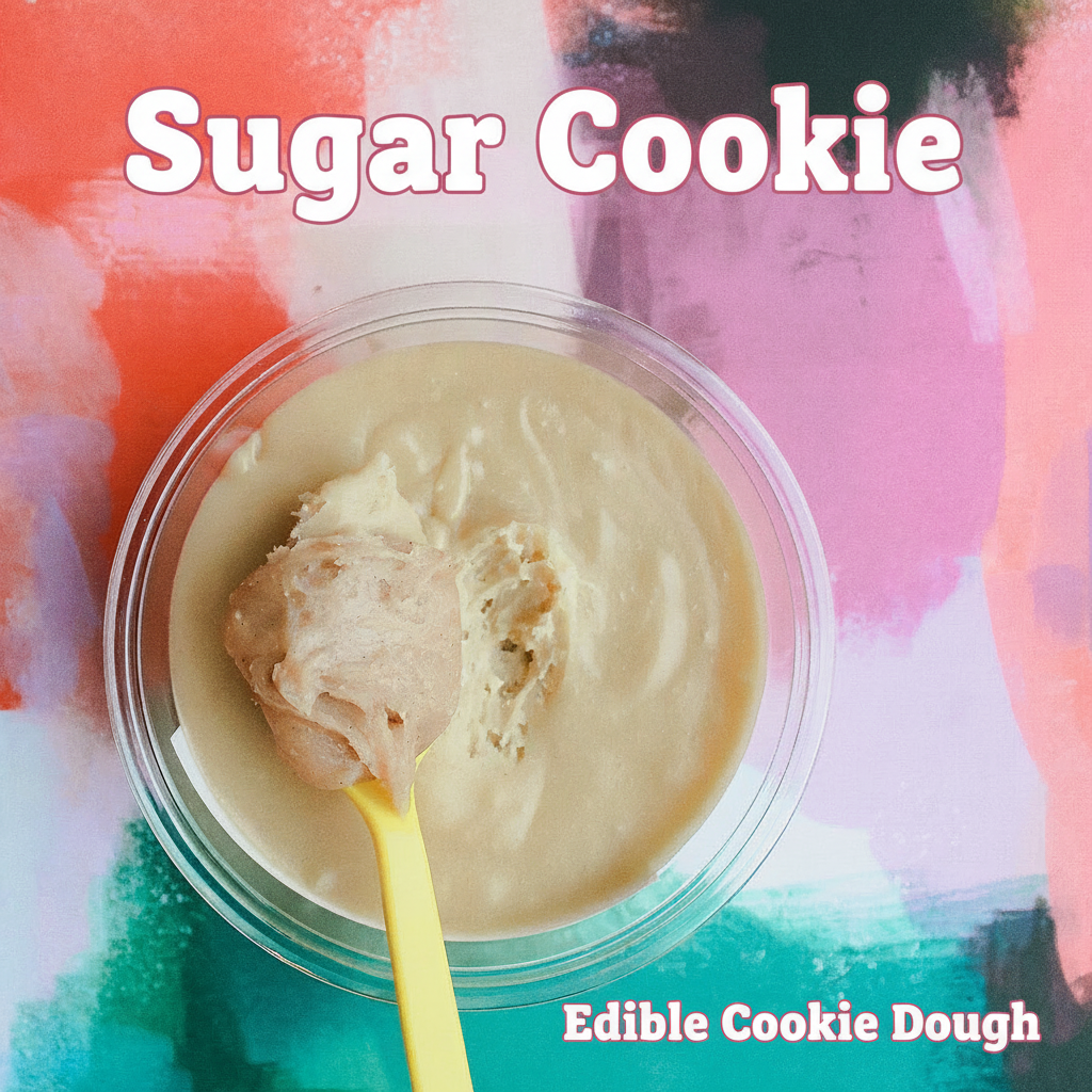 Sugar Cookie Edible Cookie Dough