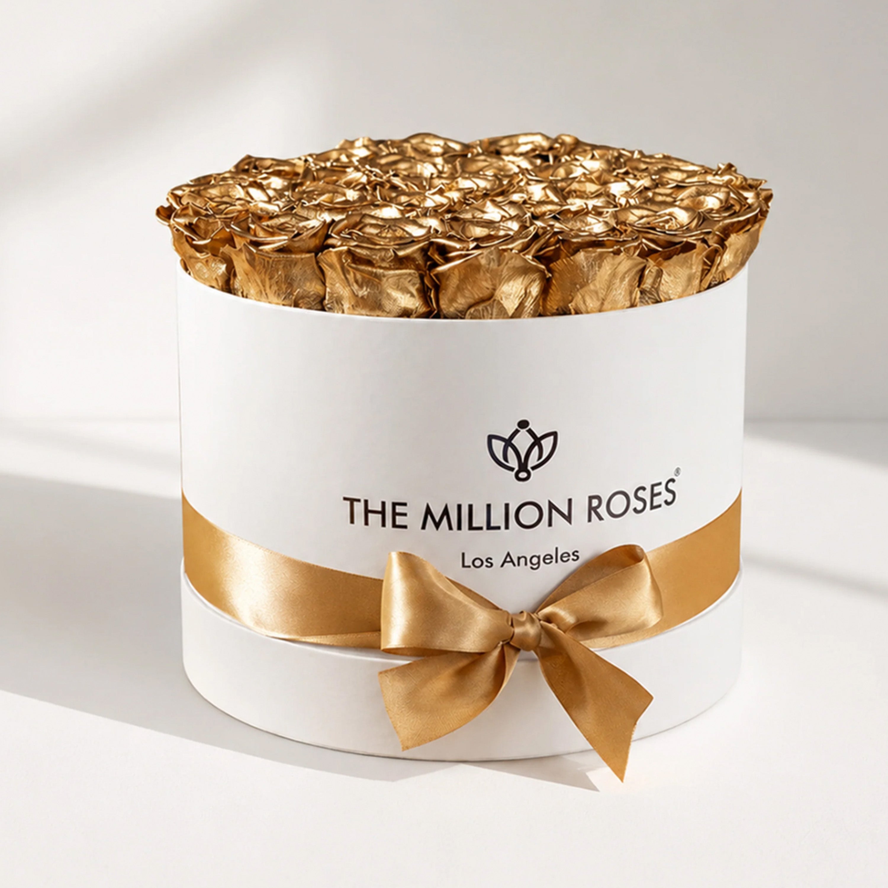 Supreme White Box | Gold Roses