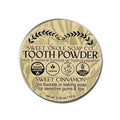 Sweet Cinnamon Tooth Powder with Hydroxyapatite for Enamel Strength