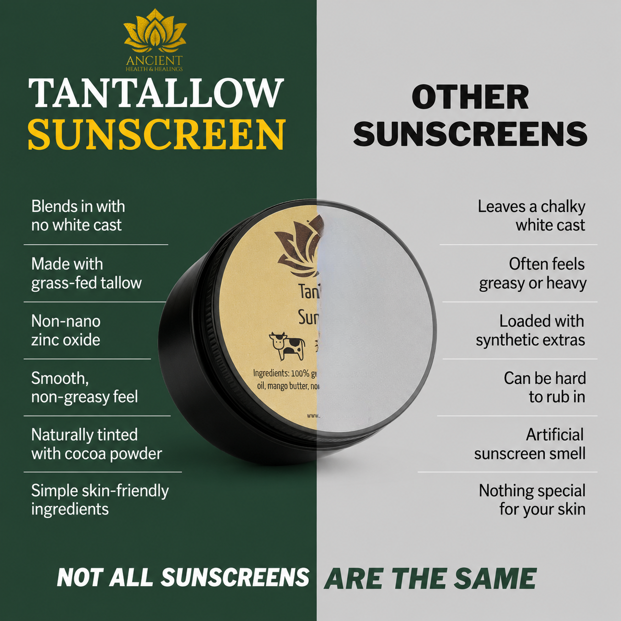 TanTallow Mineral Sunscreen