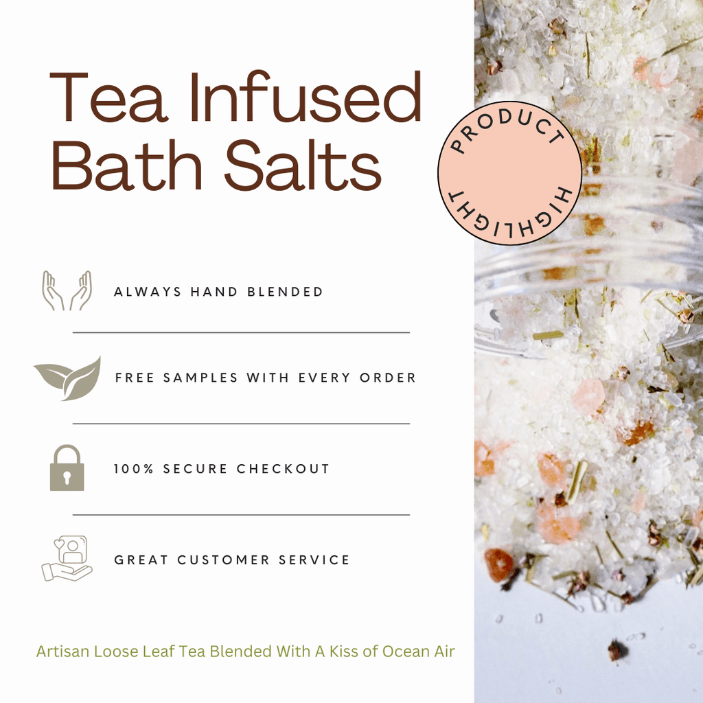 Vanilla Chai Tea-Infused Bath Salts