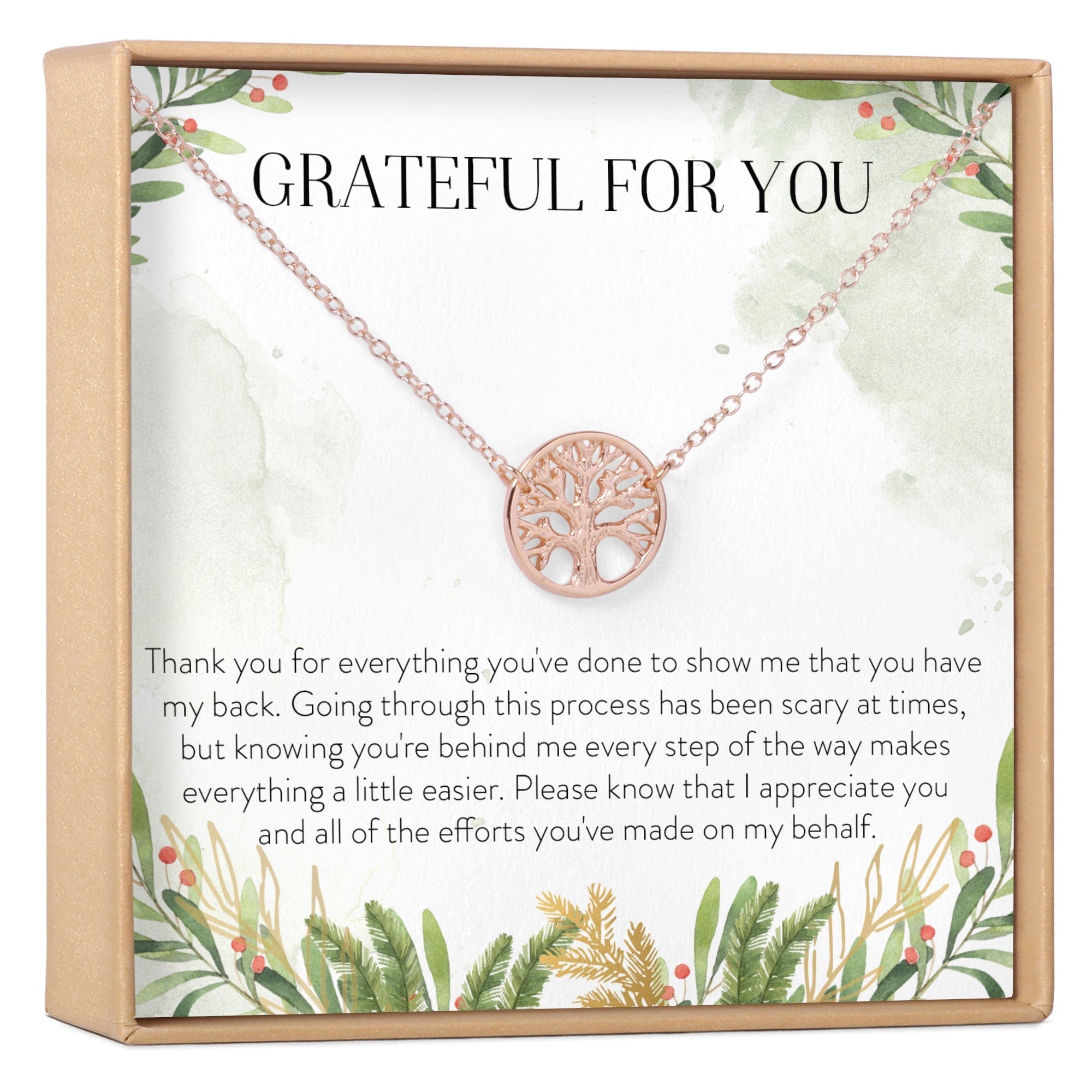 Thank You Necklace, Multiple Styles