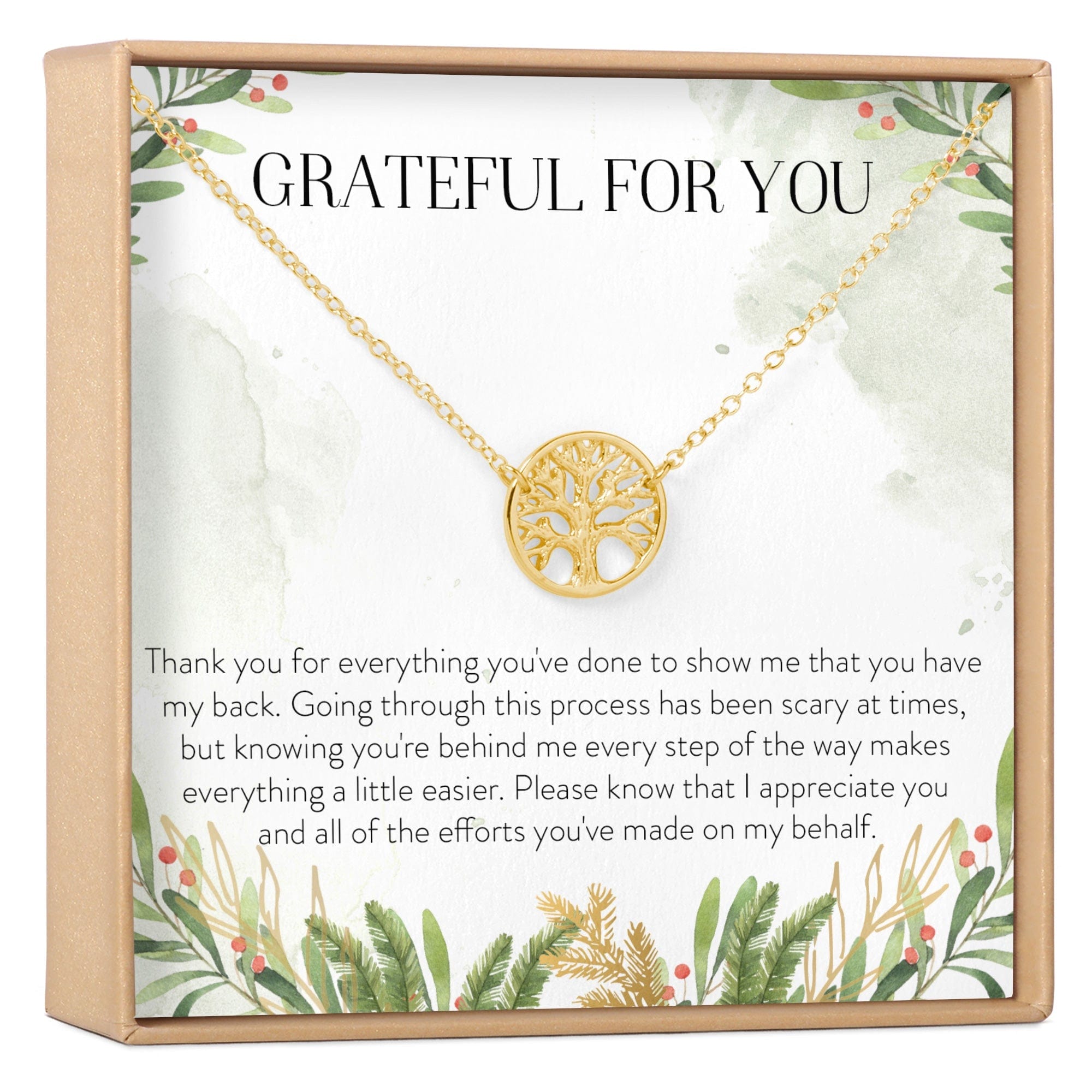 Thank You Necklace, Multiple Styles