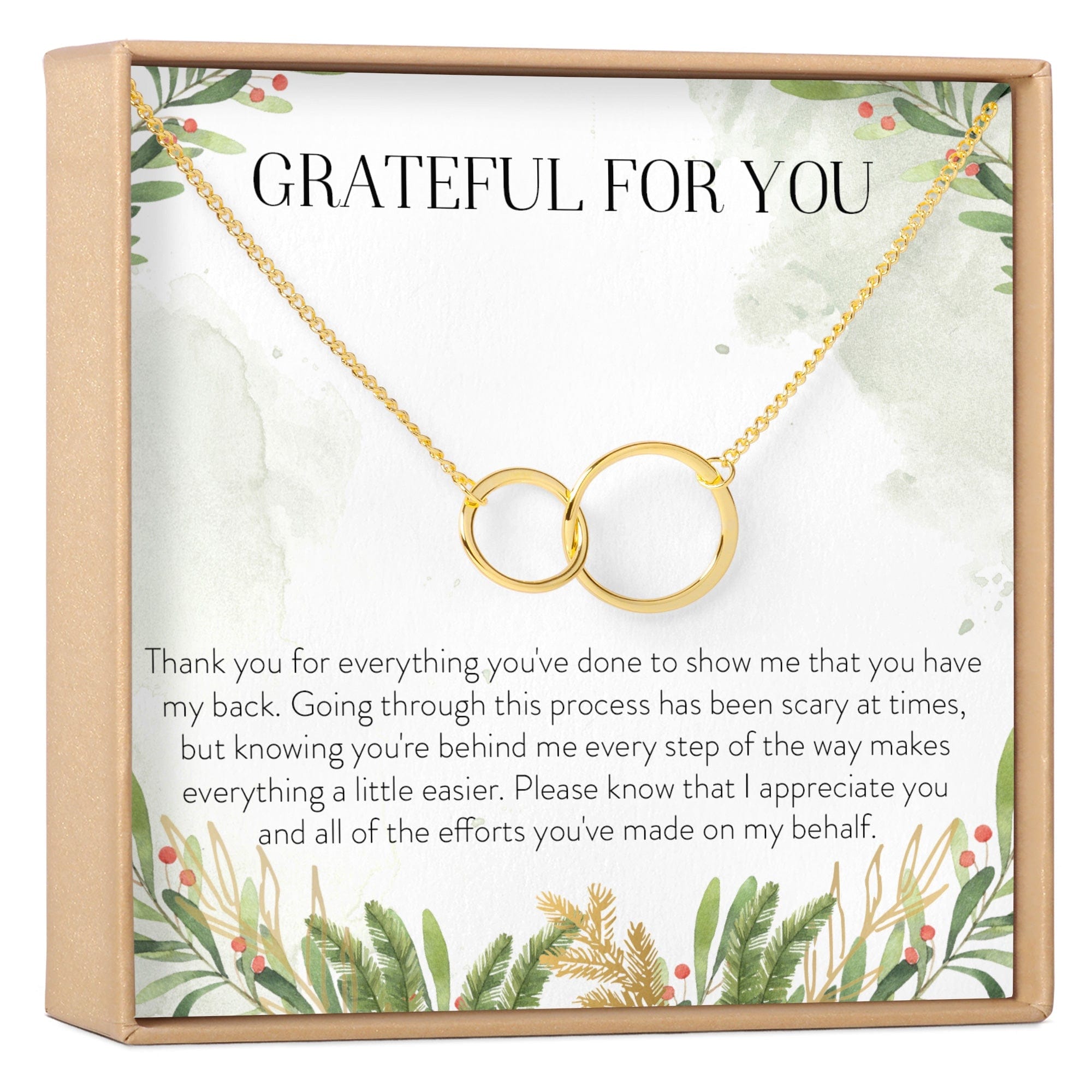 Thank You Necklace, Multiple Styles