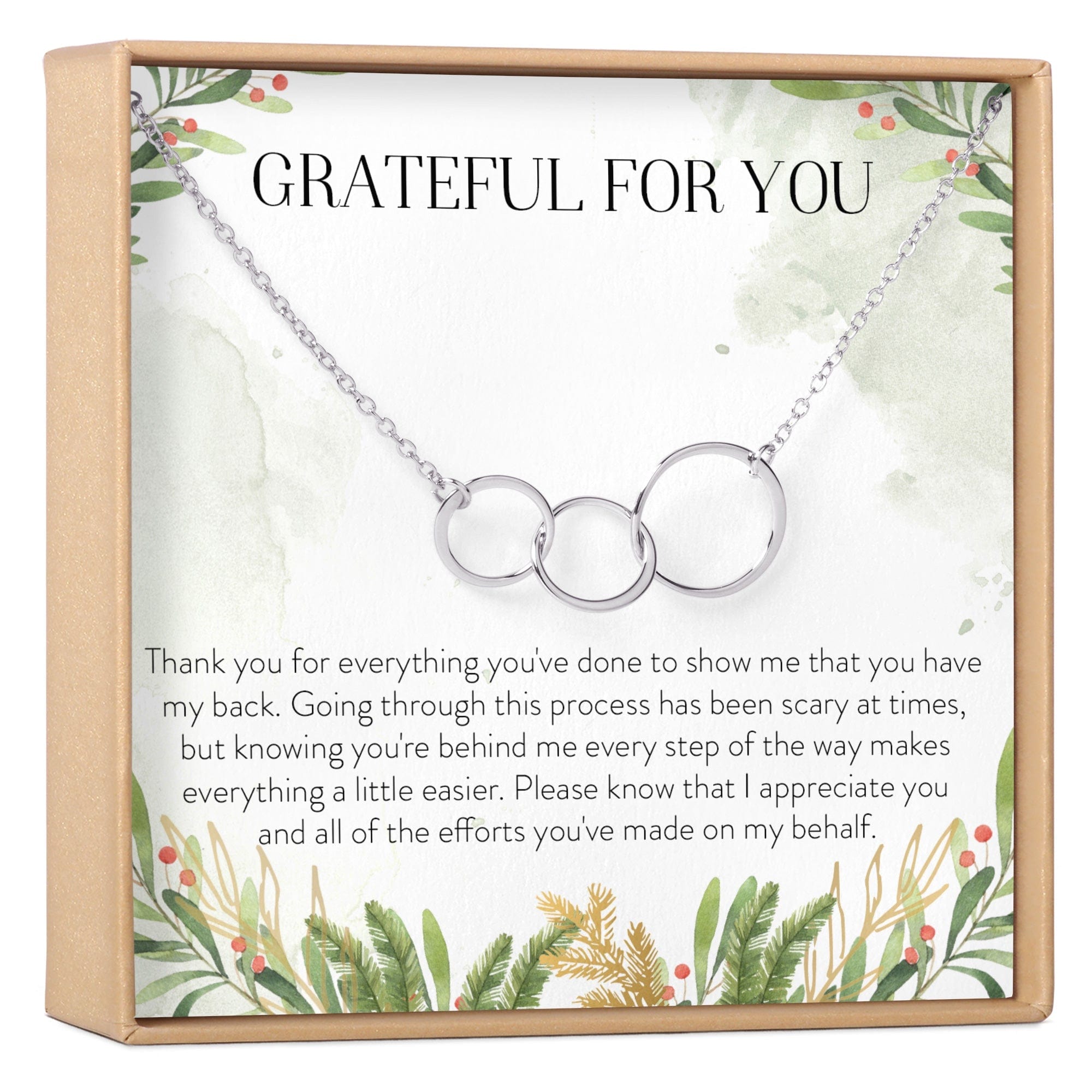 Thank You Necklace, Multiple Styles