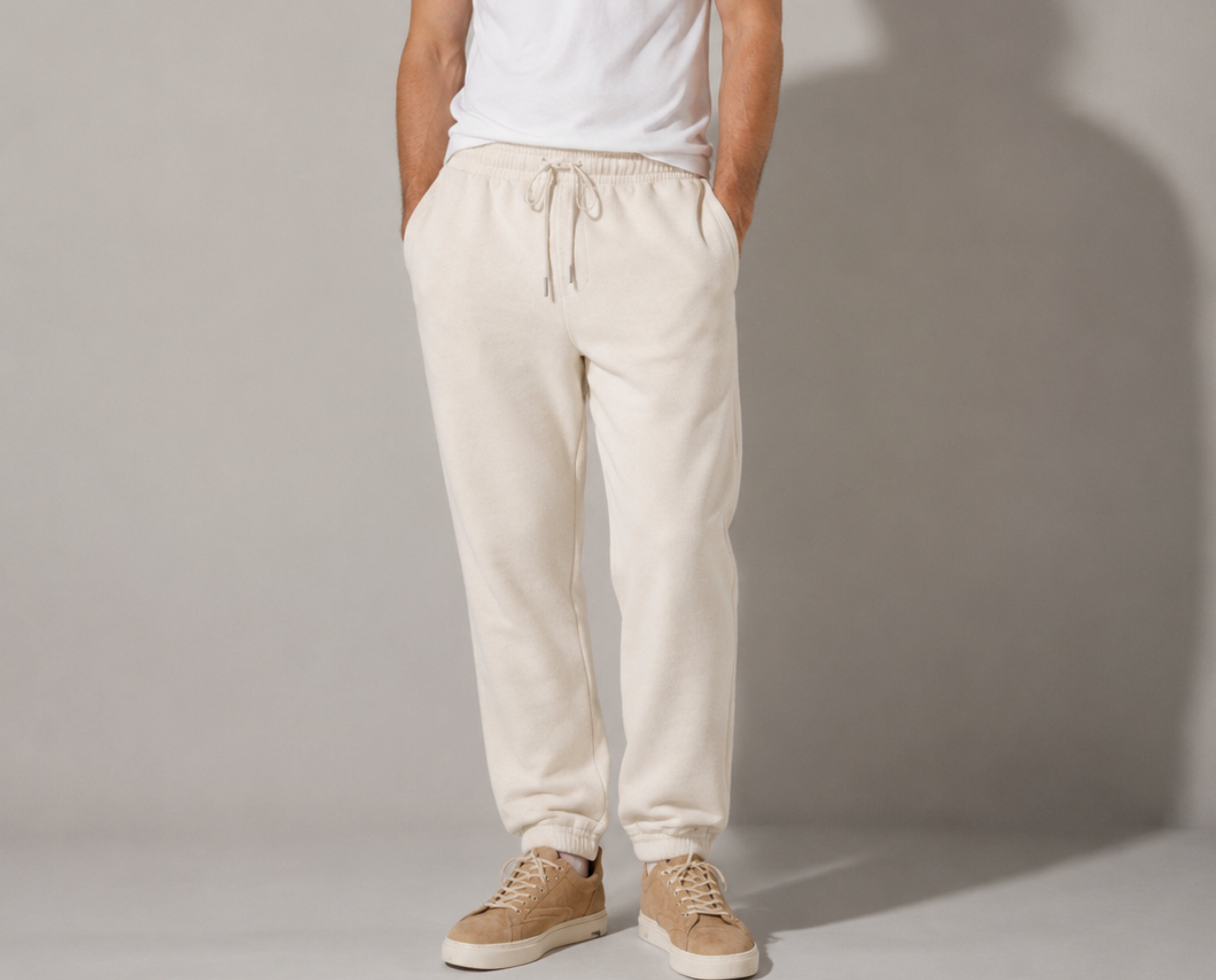 Travel Joggers (Pearl Gray)