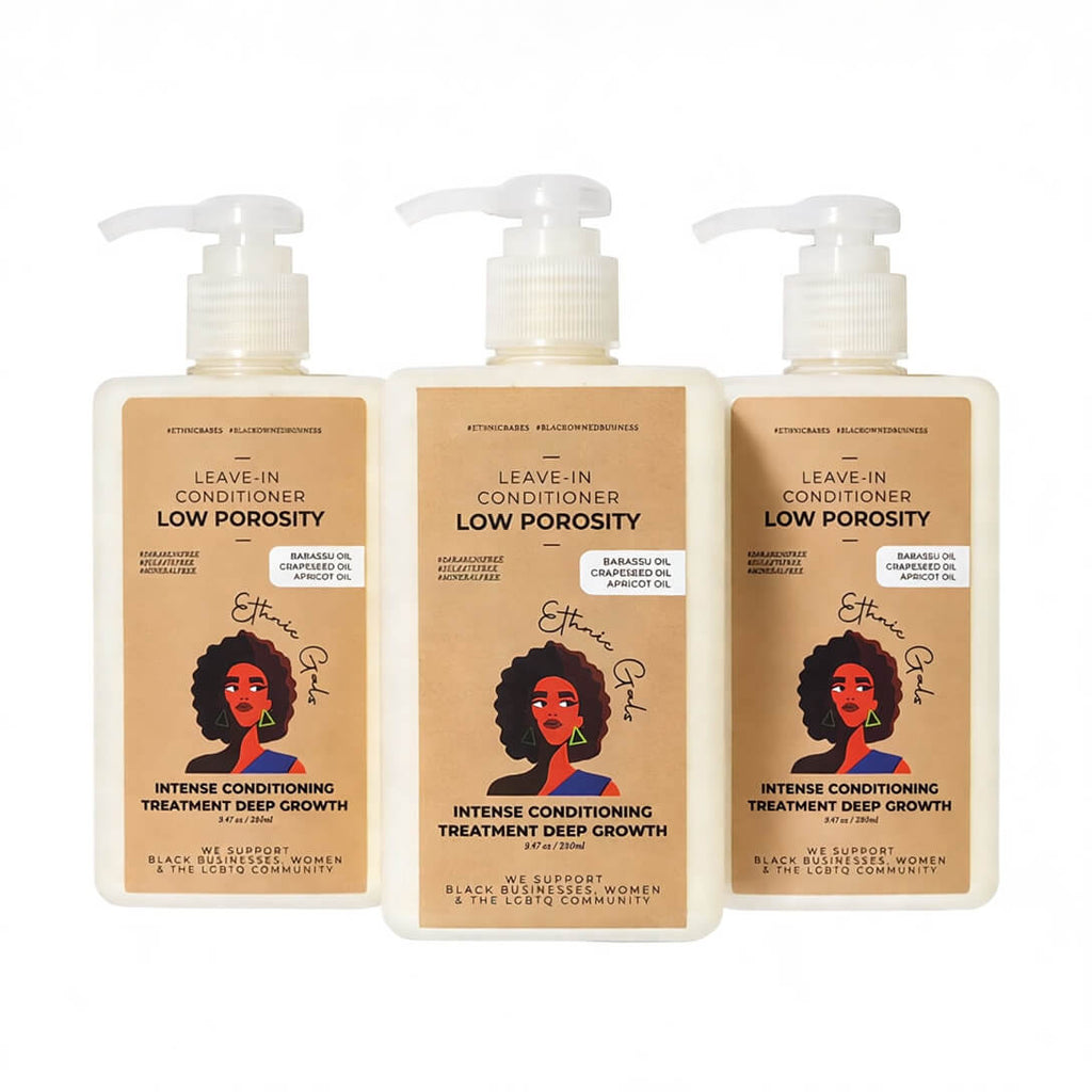 Low Porosity Deep Moisture Leave-In Conditioner