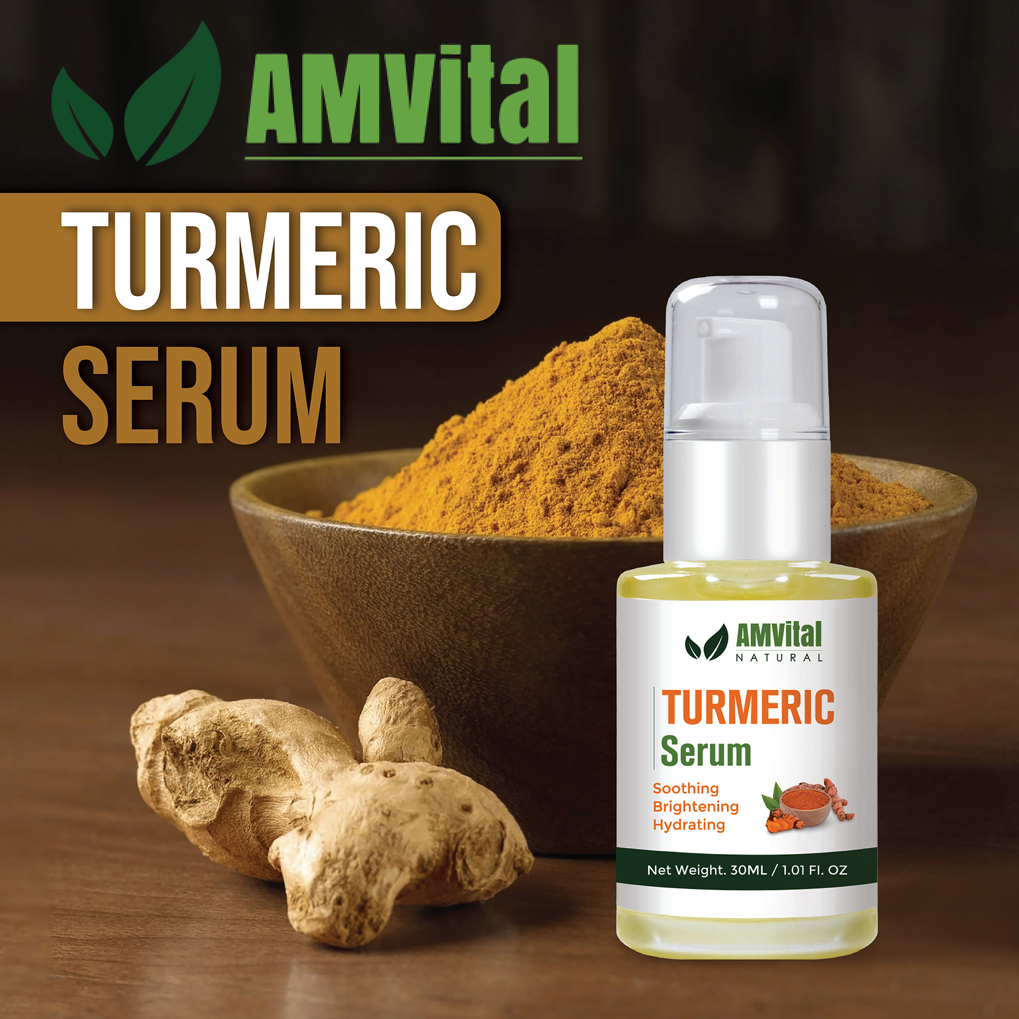 AMVital Turmeric Vitamin C Serum