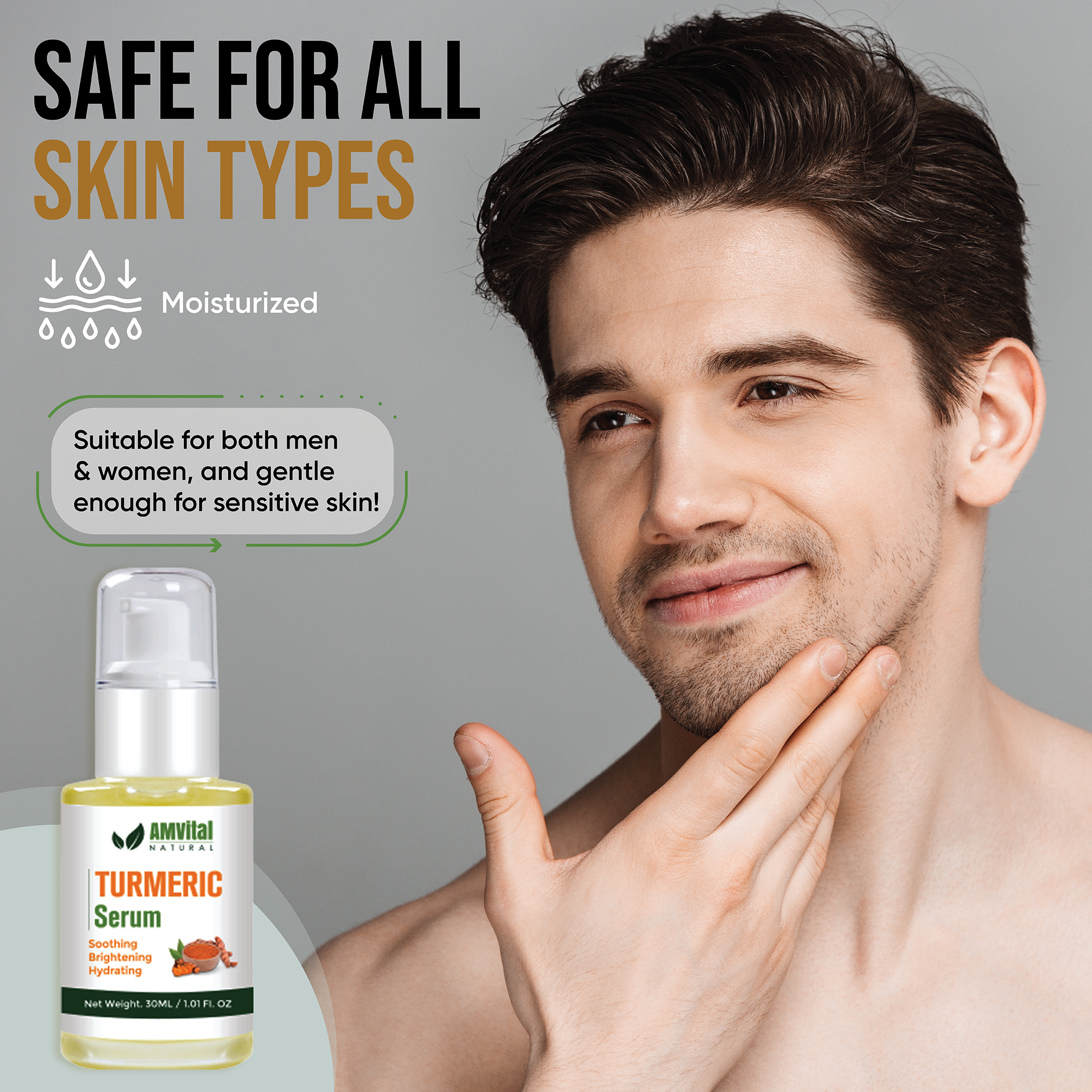 AMVital Turmeric Vitamin C Serum