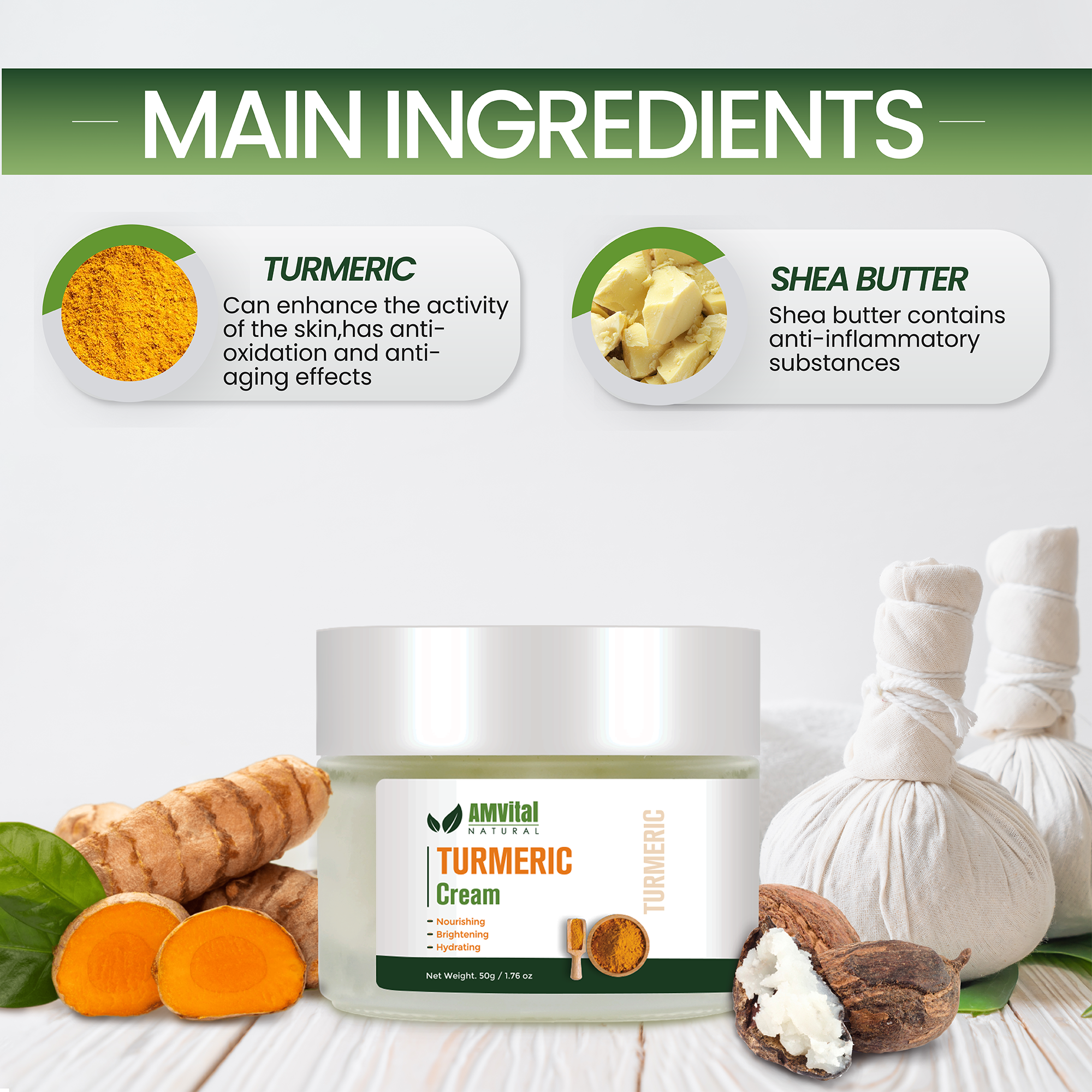 AMVital Turmeric Face Cream
