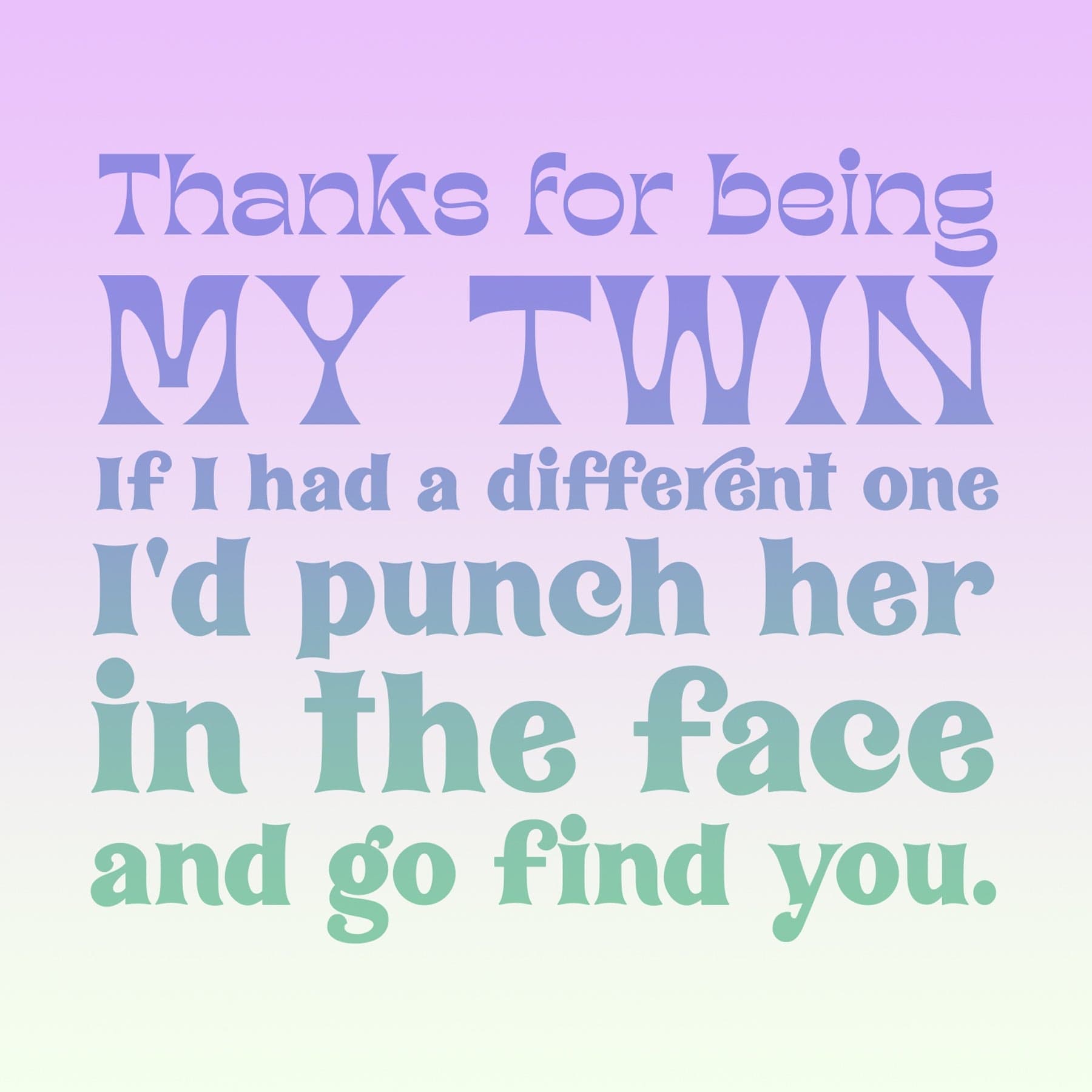 Twins Spa Gift Box