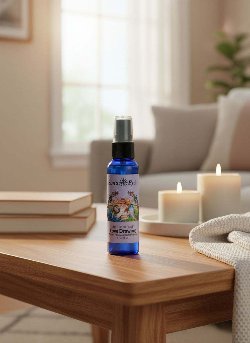 Sun's Eye Love Drawing Spray Mist for Attracting Positive Energy and Love