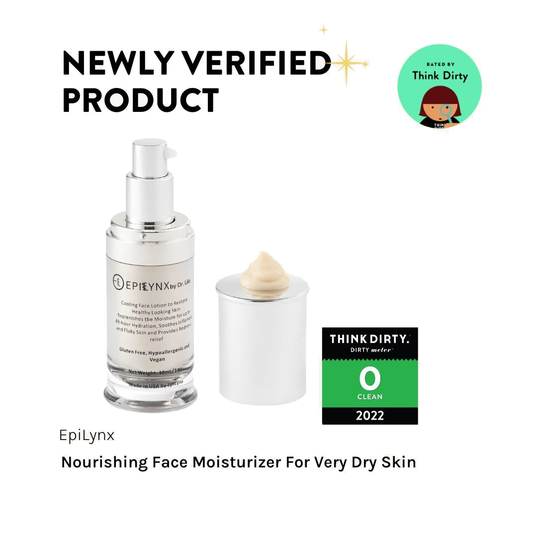 Gluten-Free Face Moisturizer for Sensitive & Dry Skin – Nut-Free, Vegan & Calming
