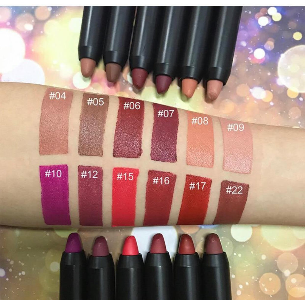 Gluten-Free Lip Crayon – Nut-Free, Vegan & Hydrating Buildable Lipstick Pencil