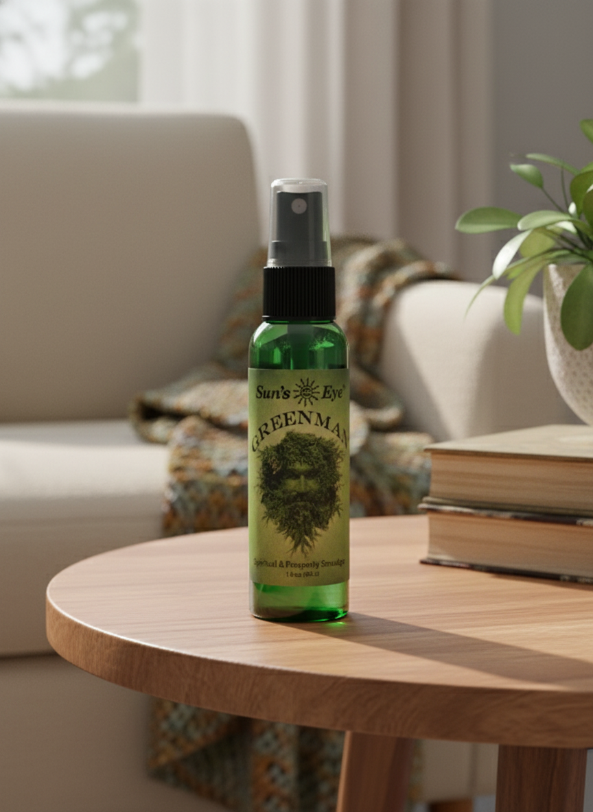 Sun's Eye Greenman Mist - Revitalize Your Senses with Nature's Essence