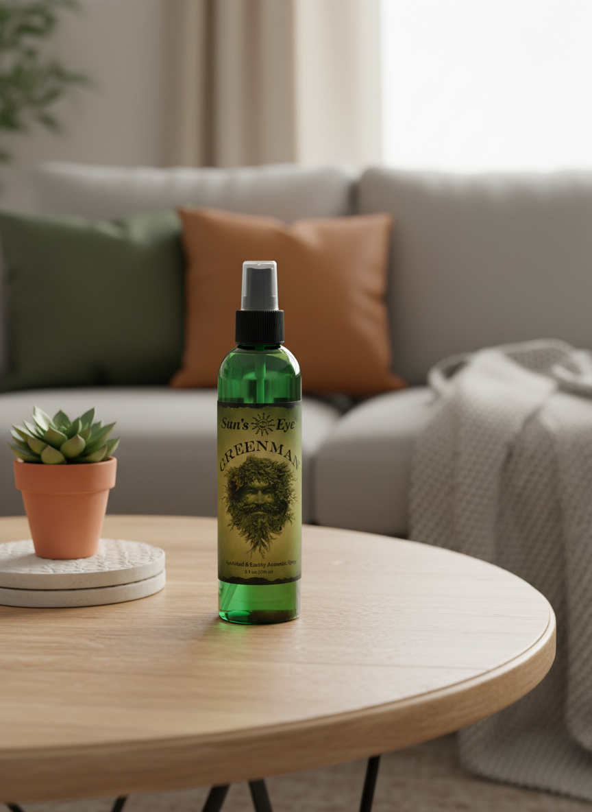 Sun's Eye Greenman Mist - Revitalize Your Senses with Nature's Essence