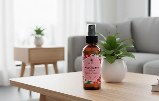 Sun's Eye Nag Champa Mist - Aromatic Bliss for Relaxation and Mindfulness