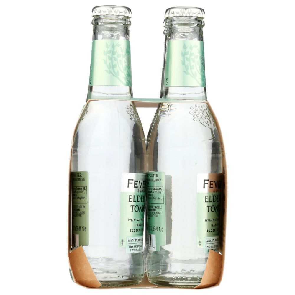 FEVER TREE Elderflower Tonic Water 4Pk, 27.2 fo