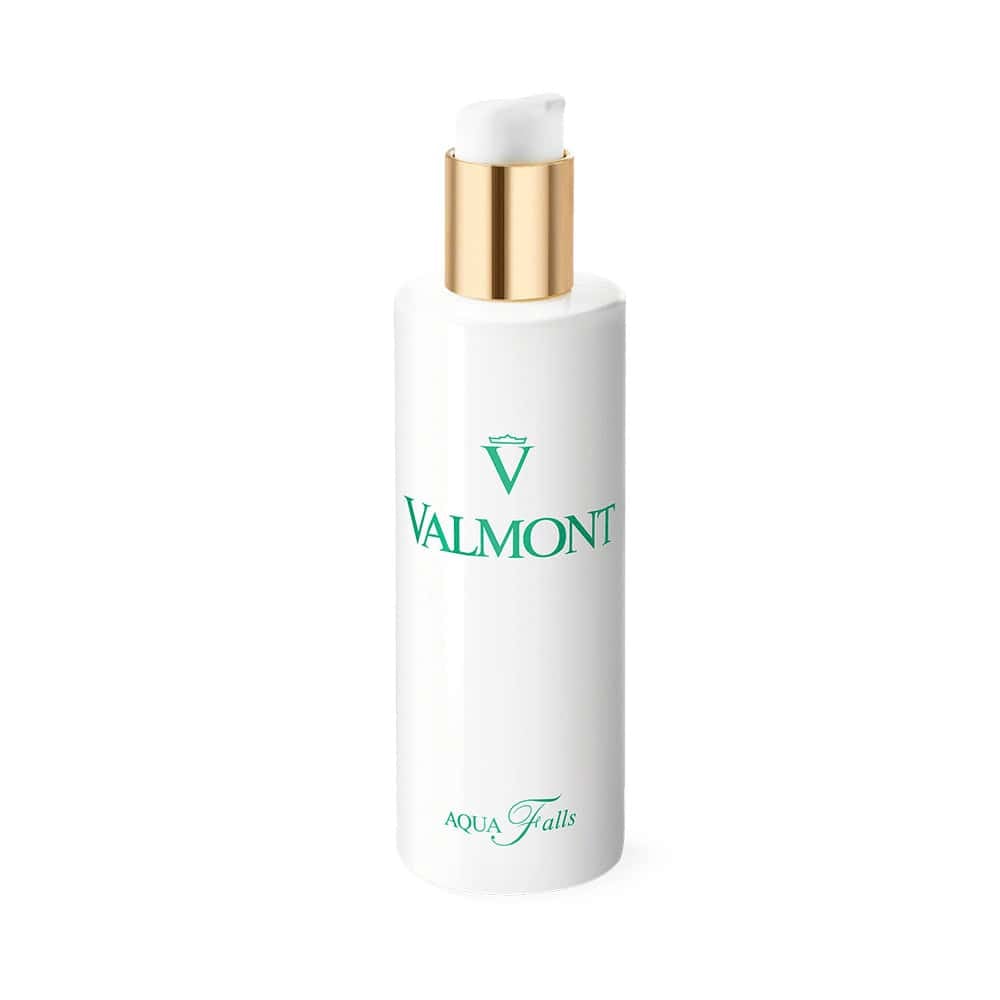 Valmont Purity Aqua Falls Makeup Remover Cleansing Water Pump Bottle for Gentle Facial Cleansing, Makeup Removal and Refreshing Skincare
