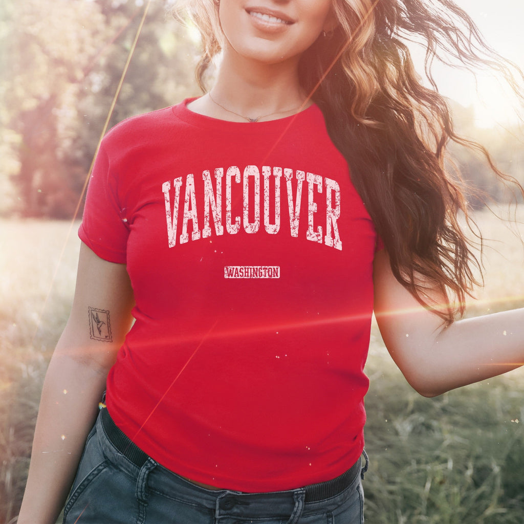 Vancouver Washington Women's Baby Tee