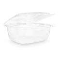 Vegware 48oz PLA Hinged Deli Container, Clear, Compostable (QTY 200), SKU VHD-48