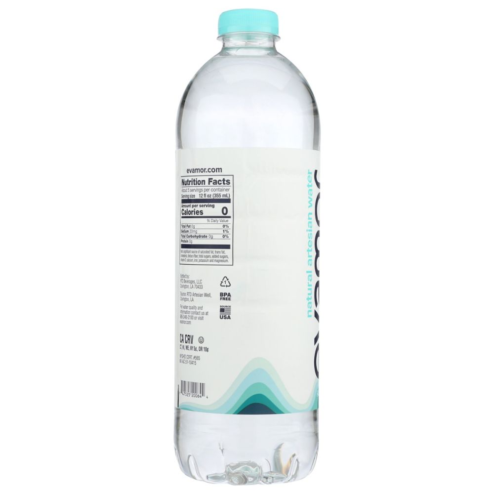 EVAMOR: Natural Artesian Water, 64 fo