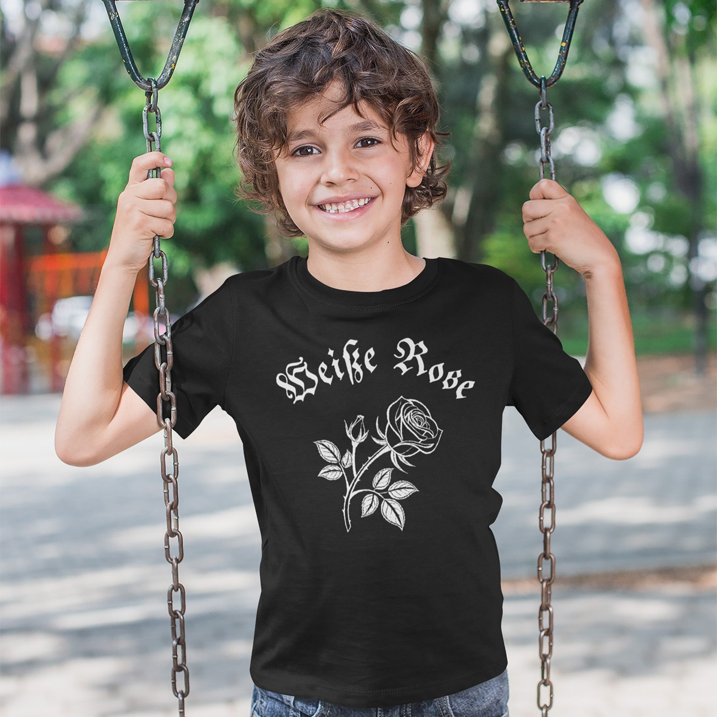 Weiße Rose T-shirt