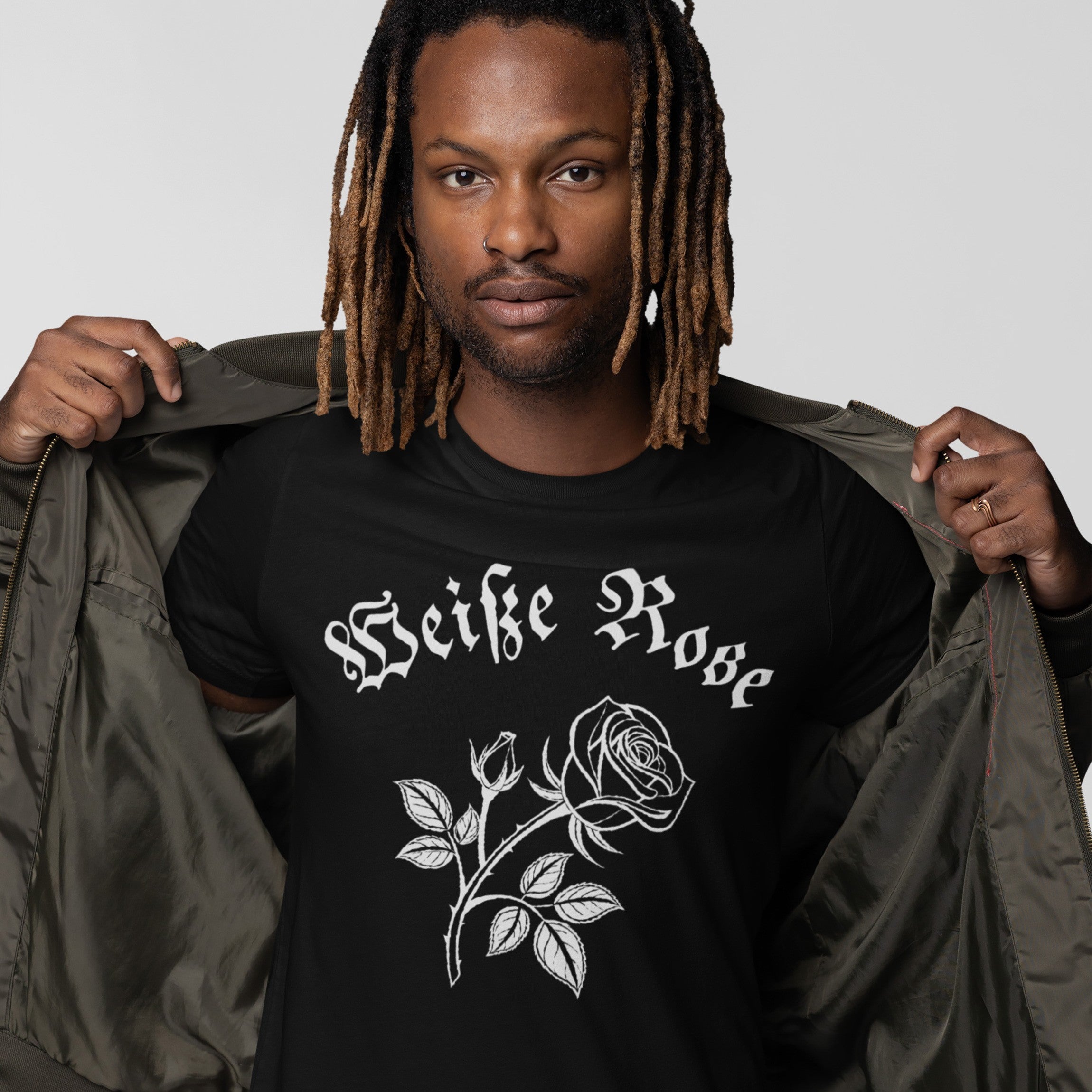 Weiße Rose T-shirt