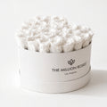 Heart White Box | White Roses