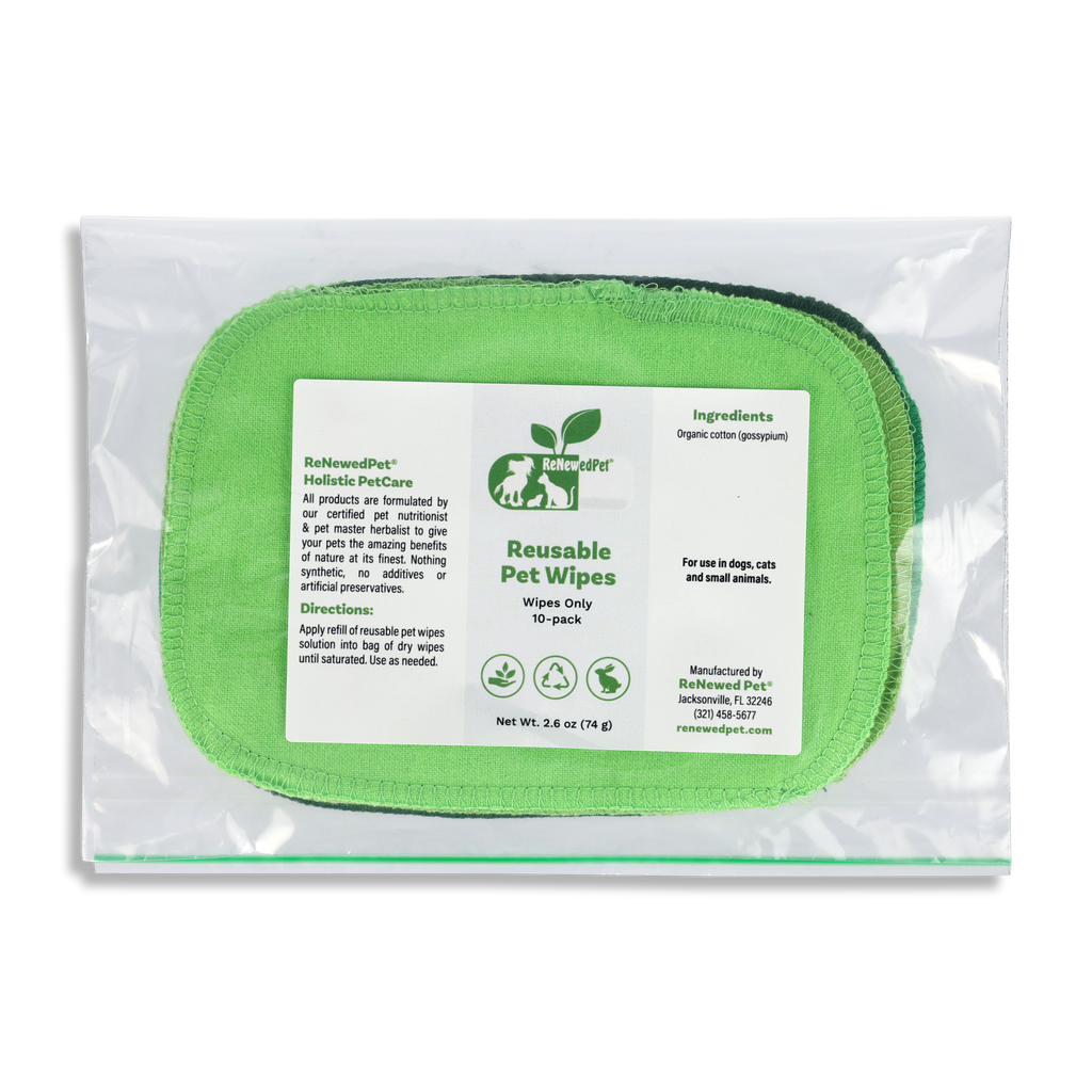 4-ALL PETS REUSABLE PET WIPES *Wipes ONLY*
