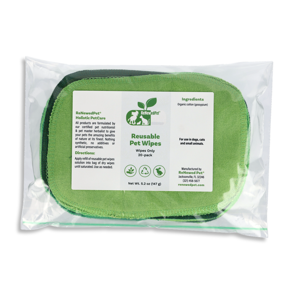 4-ALL PETS REUSABLE PET WIPES *Wipes ONLY*