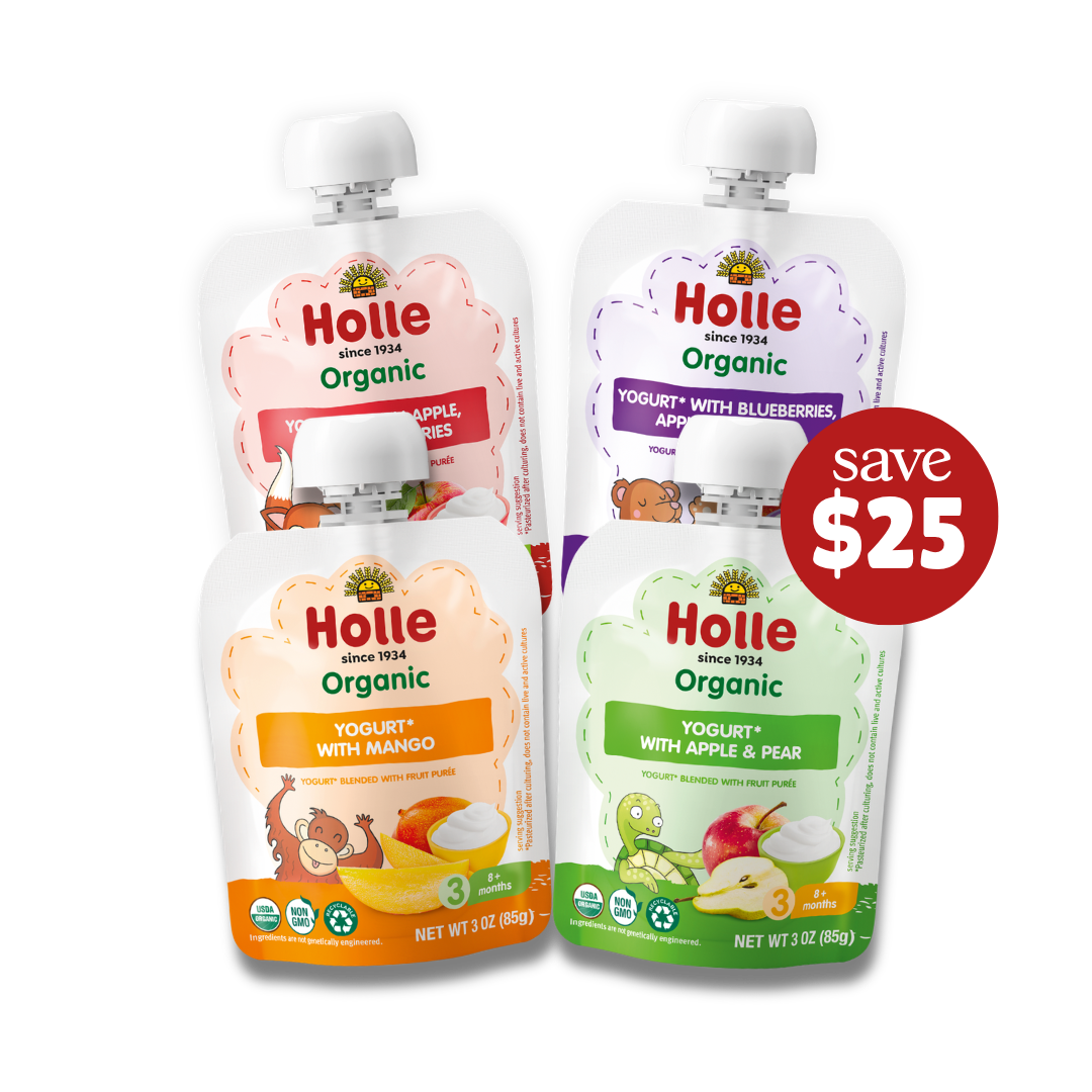 Holle Yogurt Pouches Variety Bundle
